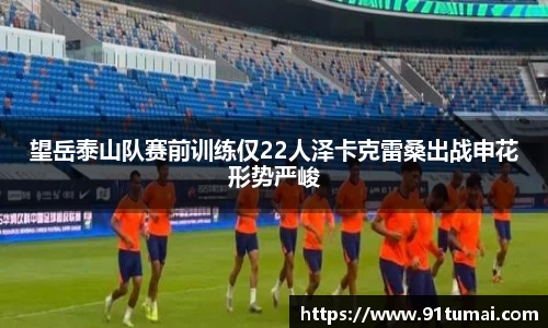 望岳泰山队赛前训练仅22人泽卡克雷桑出战申花形势严峻